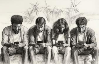 Oberfläche weiss Bescheid. 